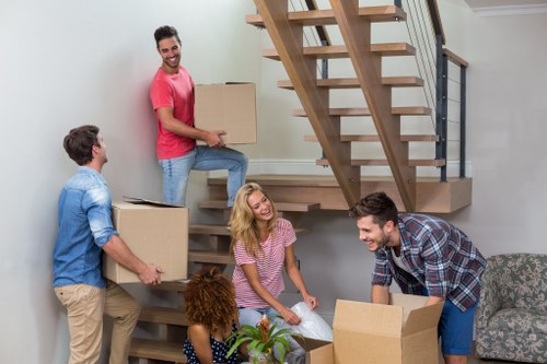 Professional packing services in Gunnersbury handling home move boxes
