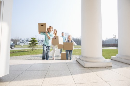 Gunnersbury removals team planning a nearby residential move
