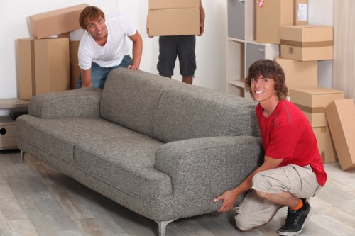 Local small removals team transporting items safely in Gunnersbury